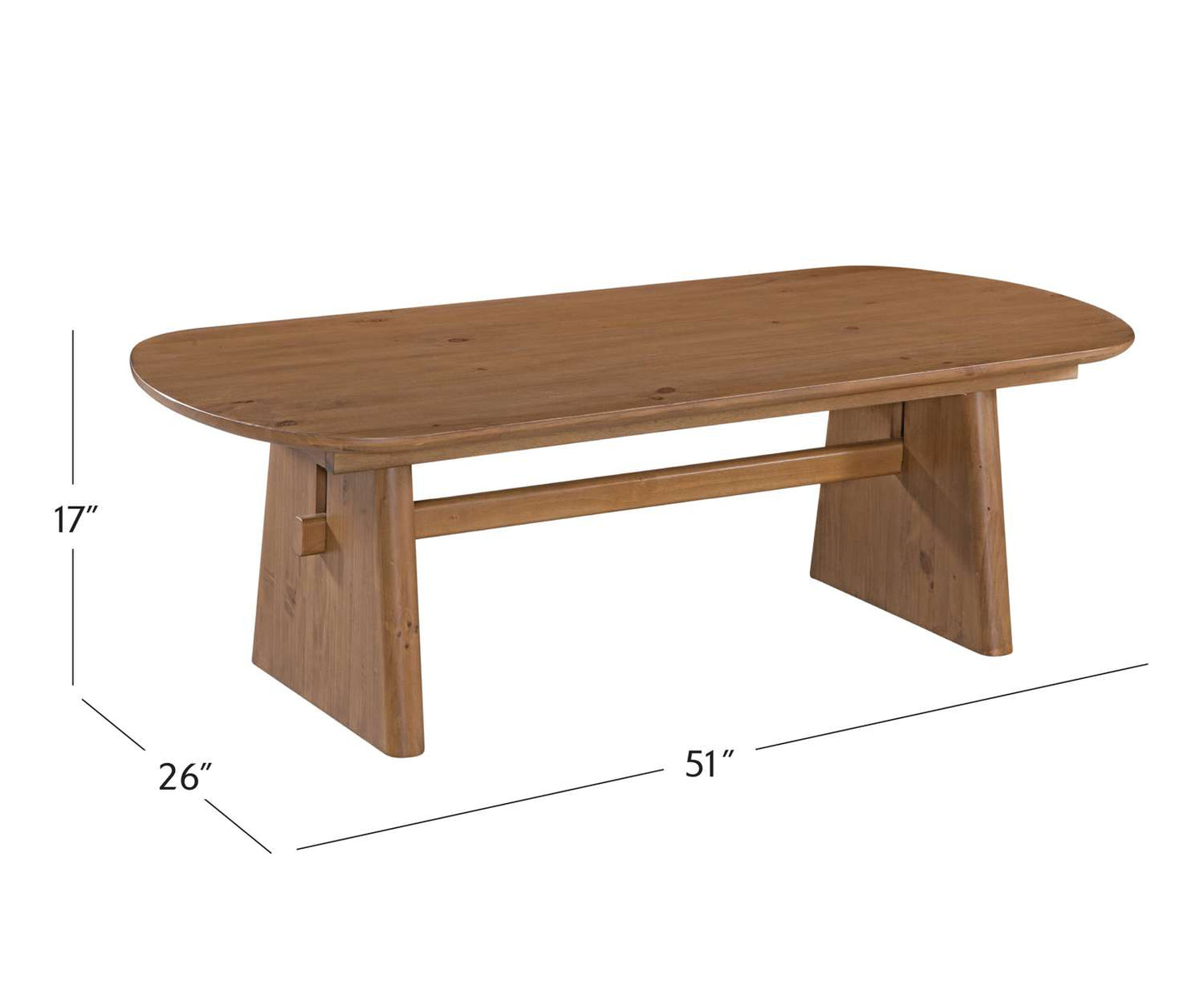 Knox Coffee Table - Dimensional