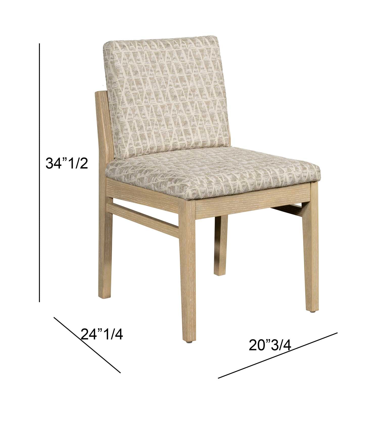 Trifecta Dining Chair (Set of 2) - Dimensional