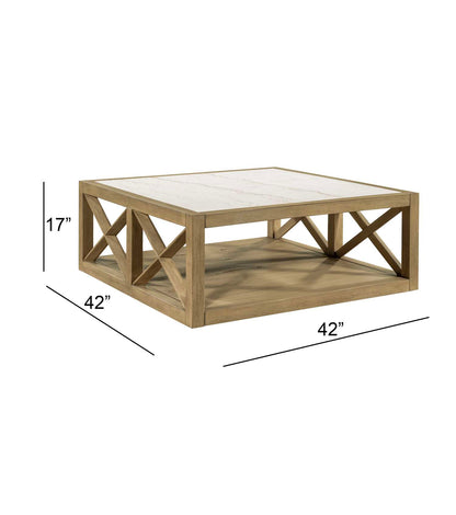 Holden Square Coffee Table - Dimensional