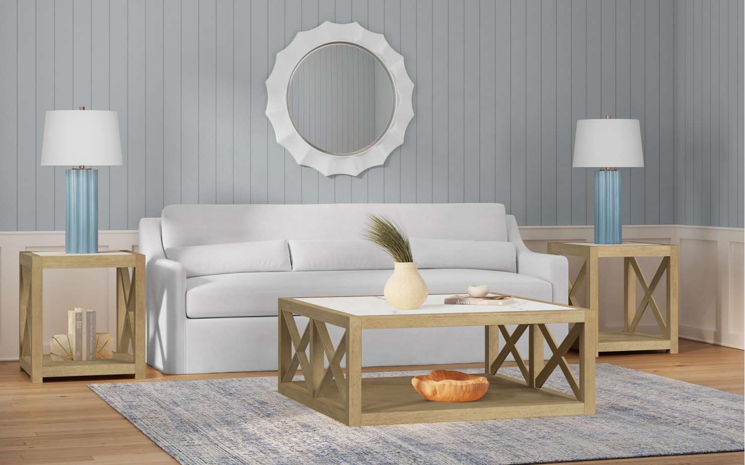 Holden Square End Table - Room Scene