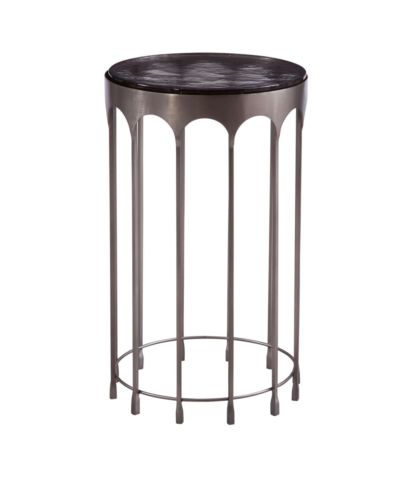 Hartley Nickel Accent Table - Additional