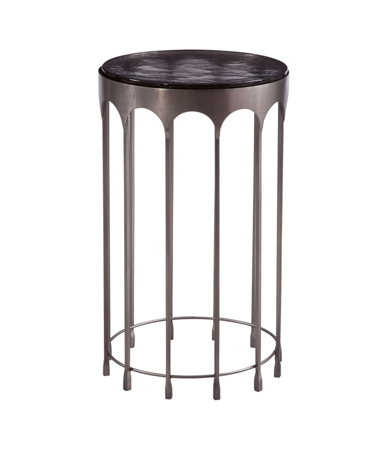Hartley Nickel Accent Table - Additional