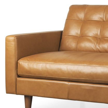Brown Leather Sofa