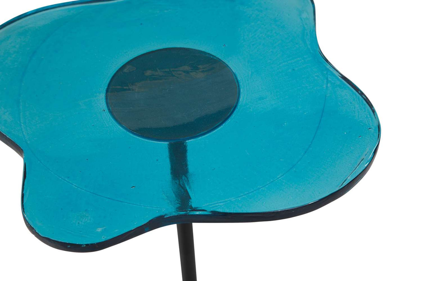 Elijah Accent Table - Blue - Detail