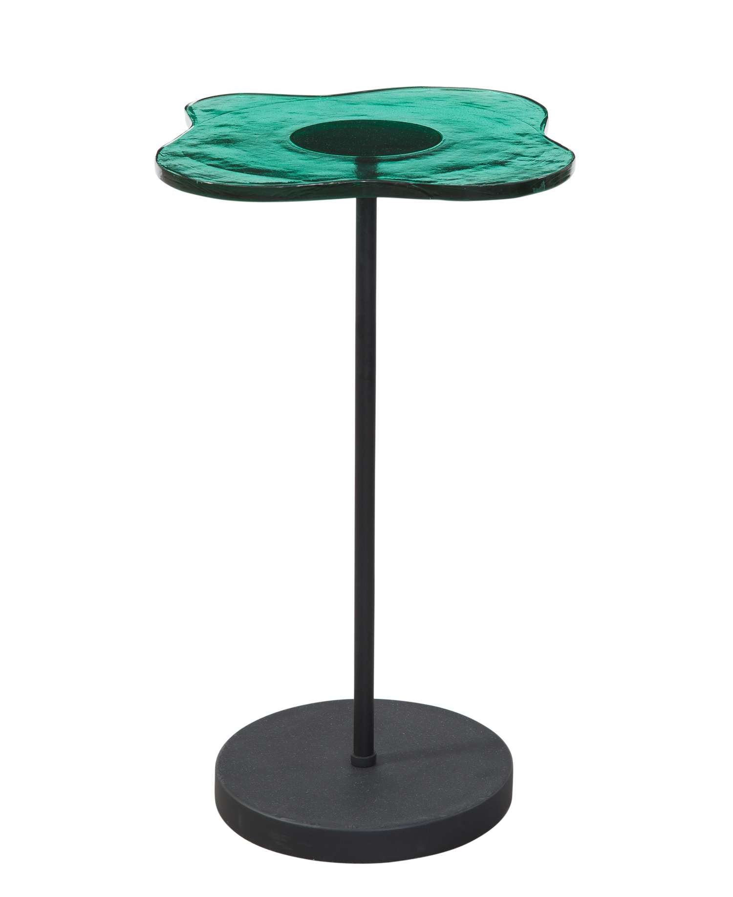 Elijah Accent Table - Green - Angle
