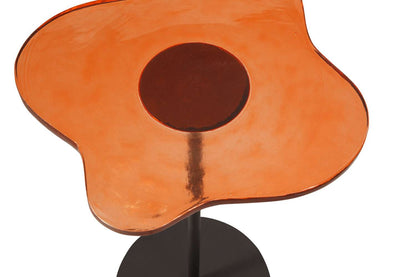 Elijah Accent Table - Red - Detail