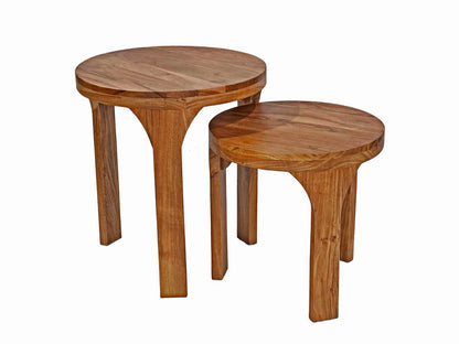 Paige Bunching Accent Table - Angle