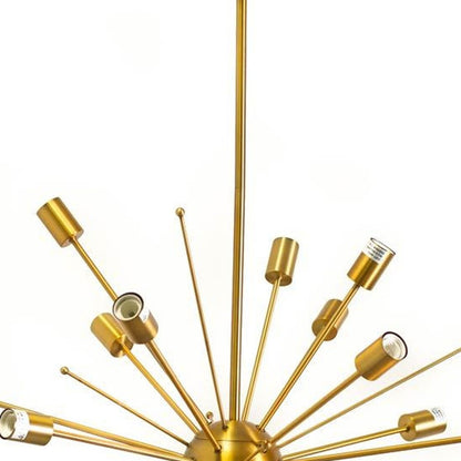 Gold Multi Light Chandelier
