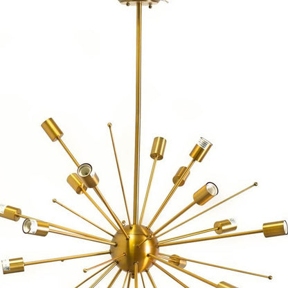 Gold Multi Light Chandelier