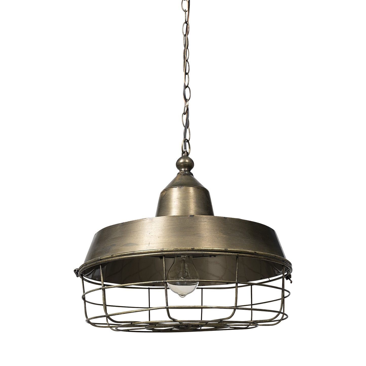 Vesper Gold Single Ceiling Light w/ Shades
