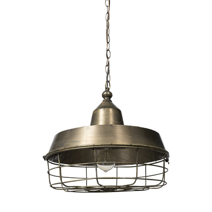 Vesper Gold Single Ceiling Light w/ Shades
