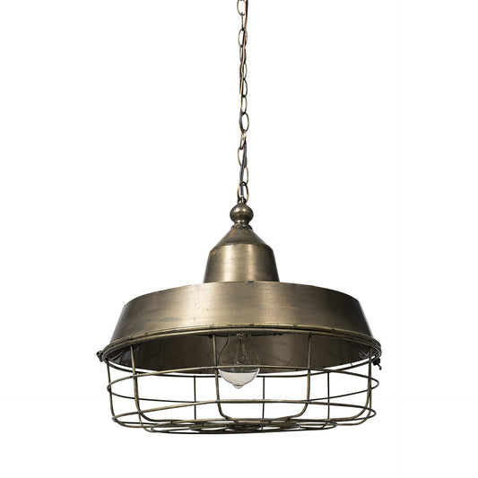 Vesper Gold Single Ceiling Light w/ Shades