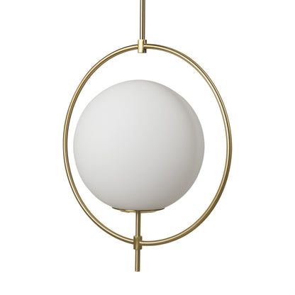 Sloane White Single Ceiling Light w/ Shades