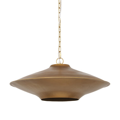 Sage Gold Single Ceiling Light w/ Shades