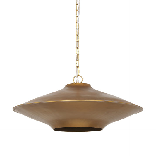 Sage Gold Single Ceiling Light w/ Shades