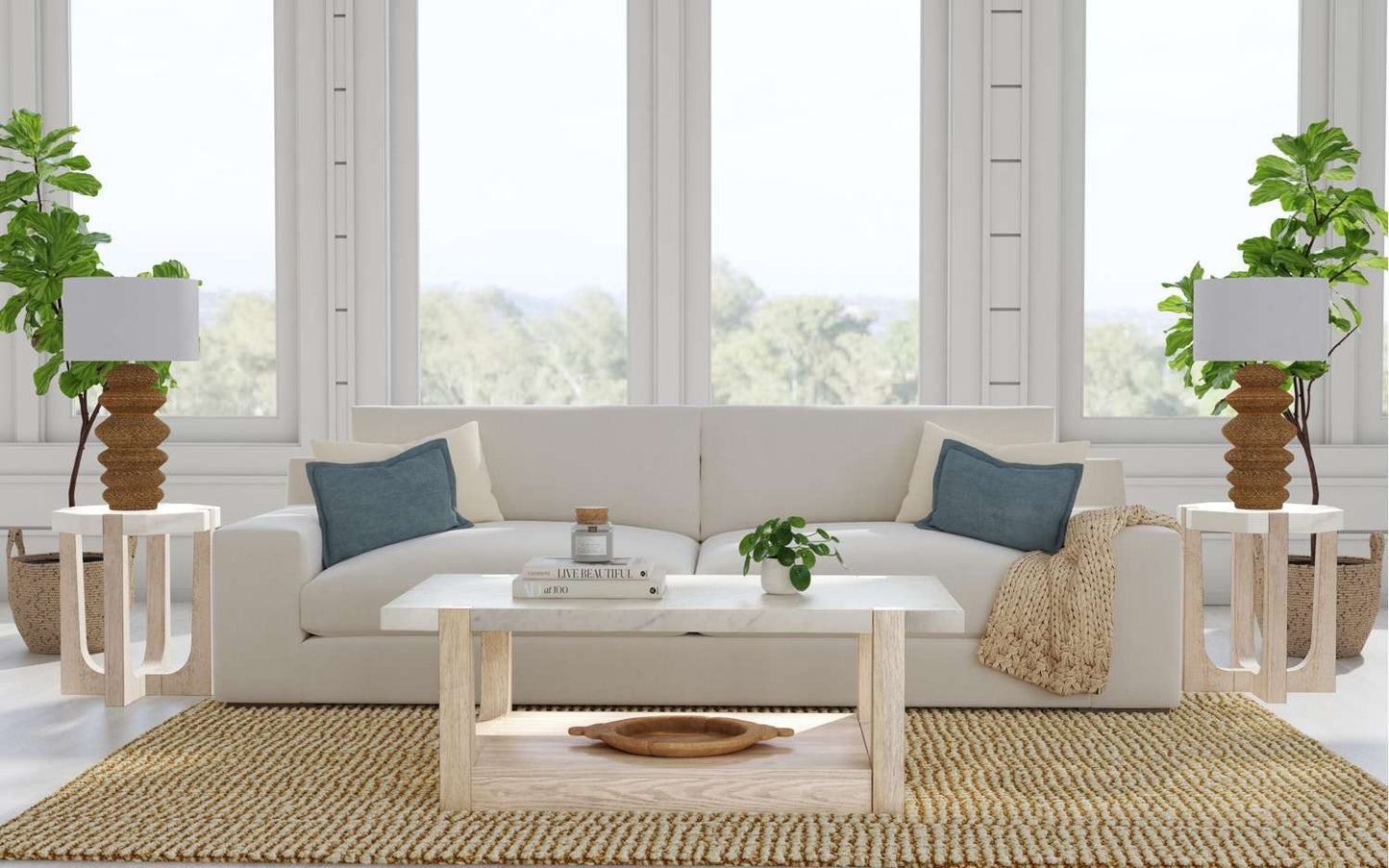 Newport Scatter Table - Room Scene