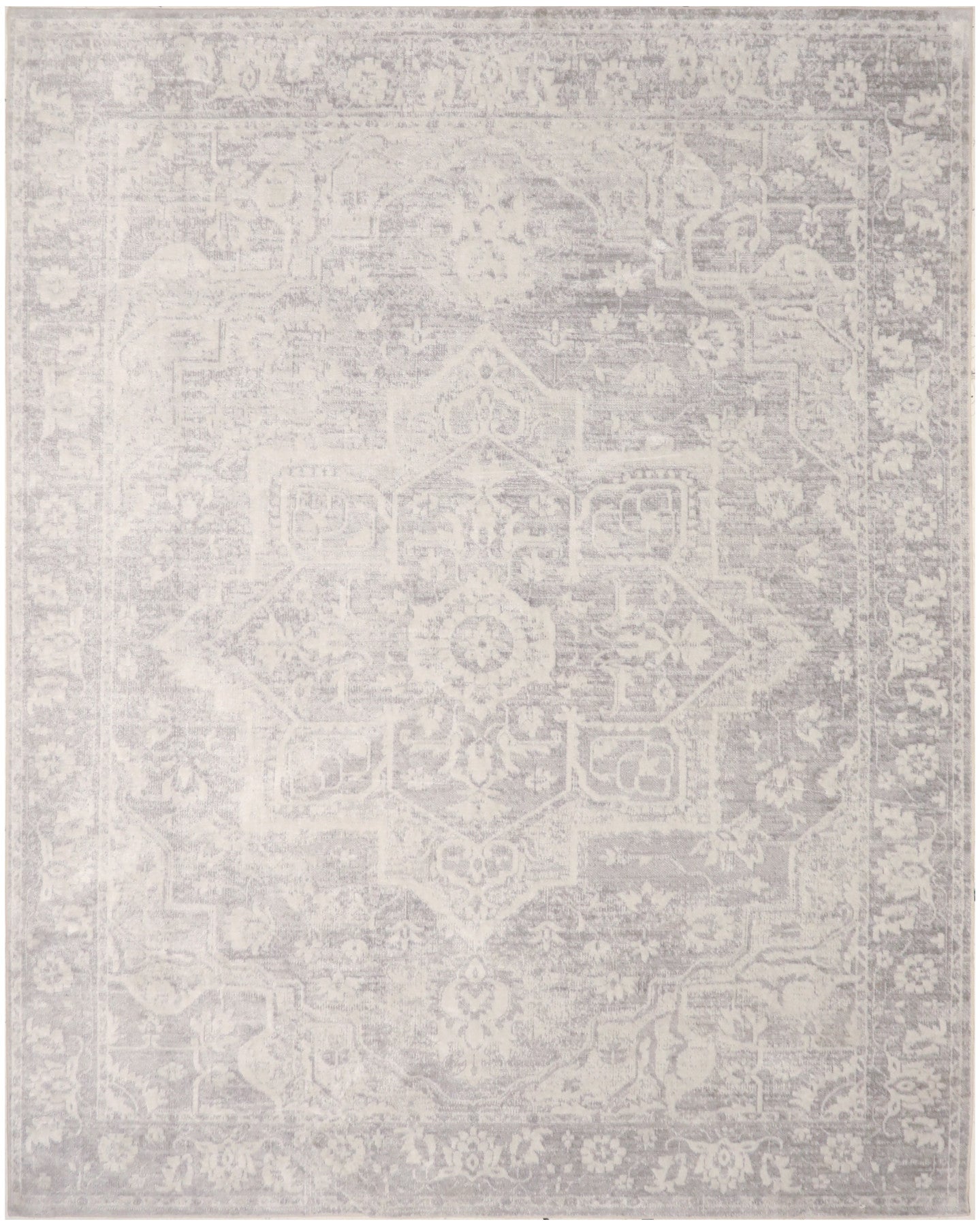Nourison Astra Grey Pet Friendly Machine Washable Rug - Main