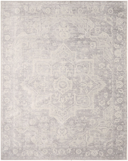 Nourison Astra Grey Pet Friendly Machine Washable Rug - Main