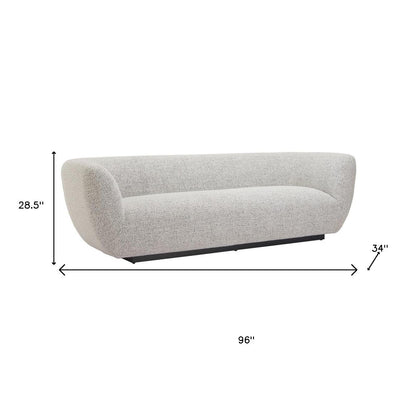 Gray Upholstered Sofa