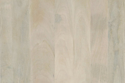 White Solid Wood Double Pedestal Coffee Table image 7