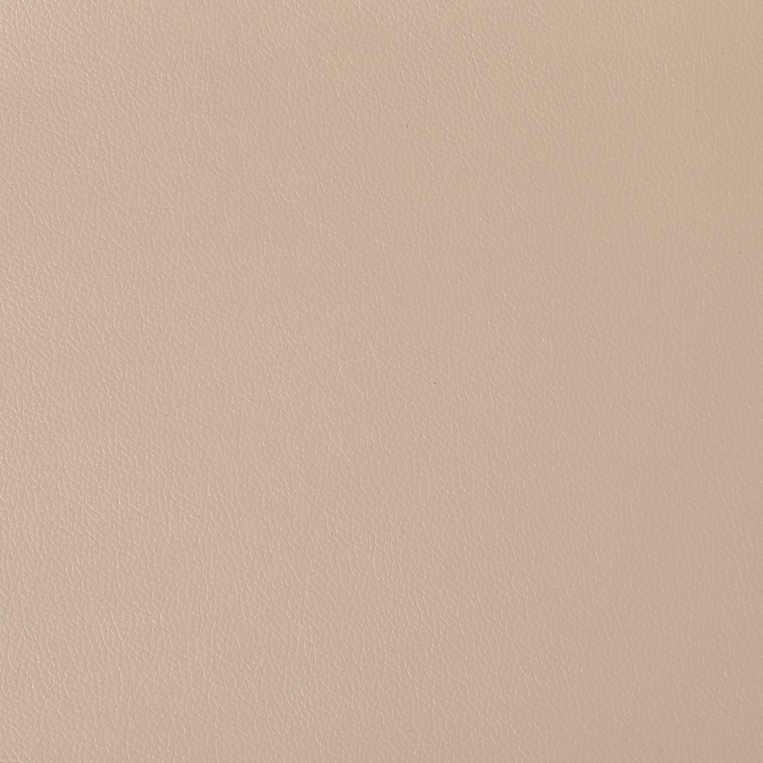 Beige Leather Power U Shaped 8 Piece Sectional