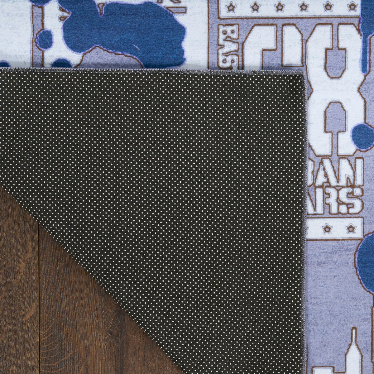 Nourison Imagination Blue Machine Washable Rug - Corner