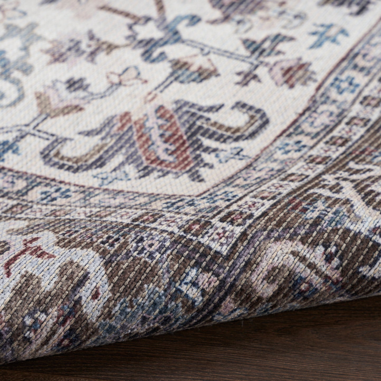 Nourison New Concept Olive & Ivory Machine Washable Rug - Texture