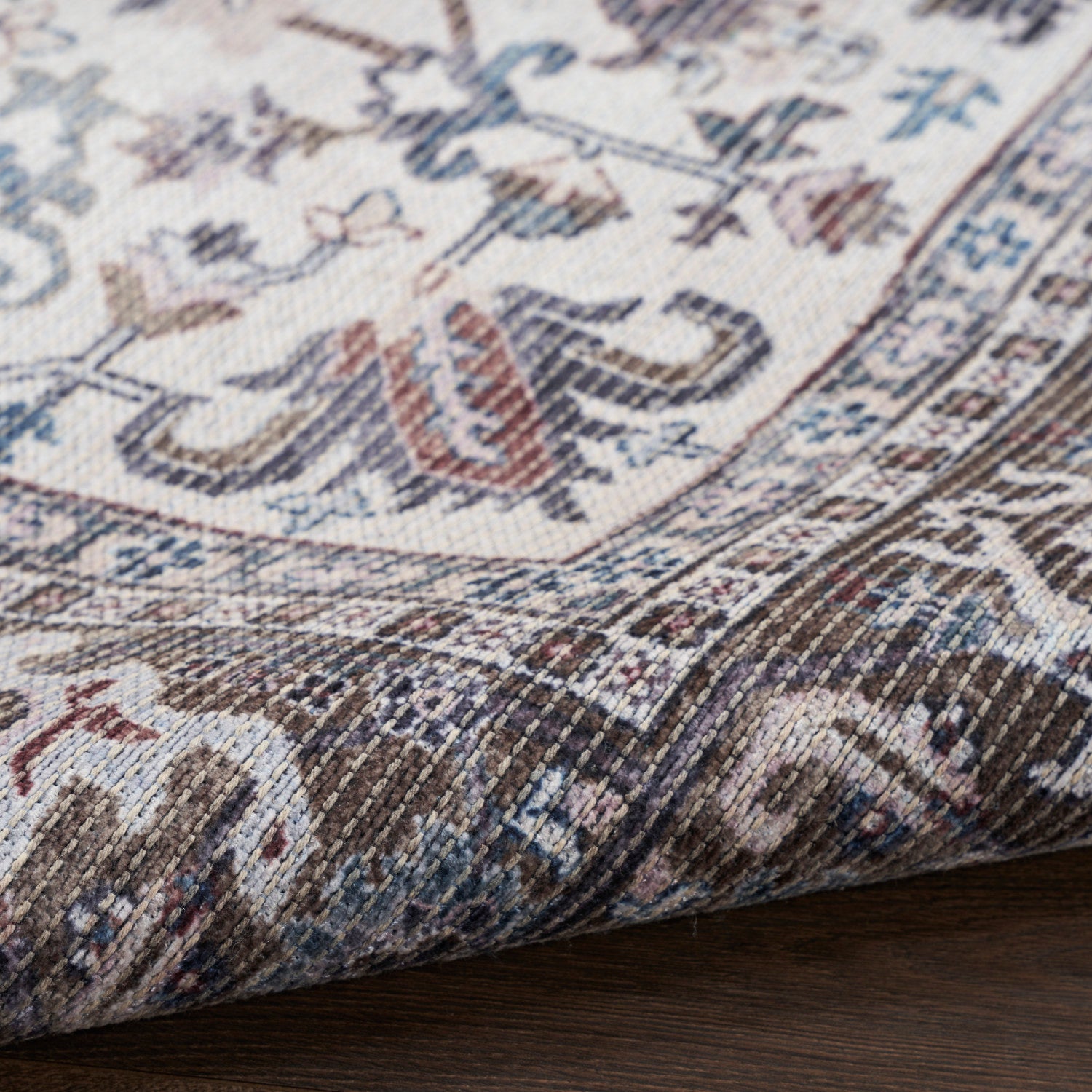 Nourison New Concept Olive & Ivory Machine Washable Rug - Texture