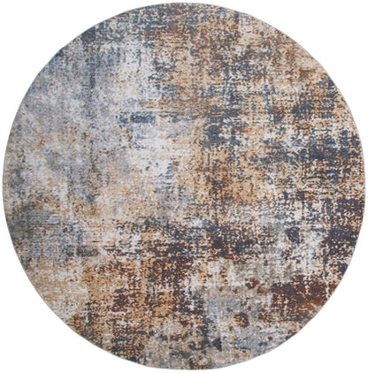 Nourison Astra Multicolor Pet Friendly Machine Washable Rug - 5'3" Round