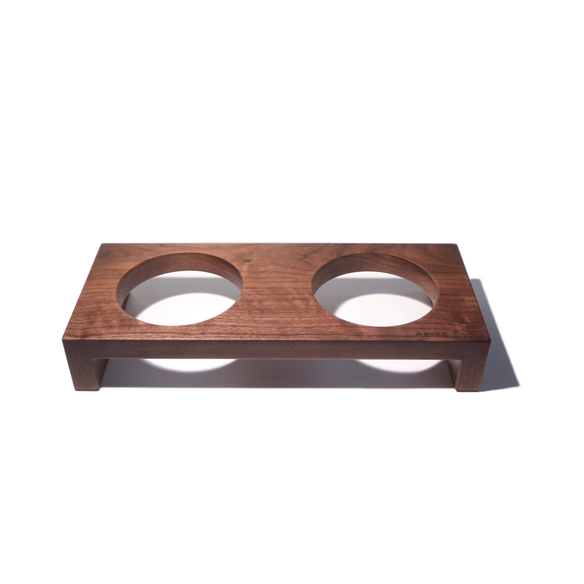 Aevan Epoch Solid Wood Pet Bowl Stands