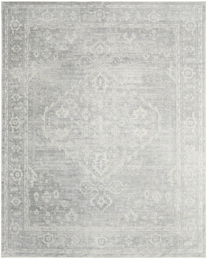 Nourison Astra Light Grey Pet Friendly Machine Washable Rug - Main