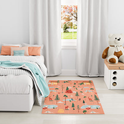Nourison Imagination Multicolor Machine Washable Rug - Room Scene