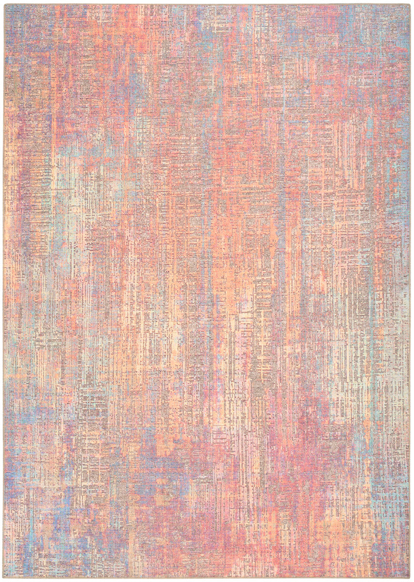 Nourison Botanical Multicolor Machine Washable Rug - 5' x 7'