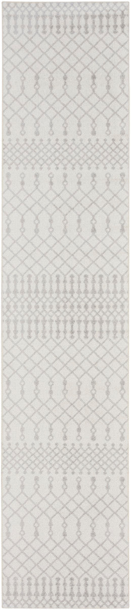Nourison Astra Ivory Pet Friendly Machine Washable Rug - 2'2" x 8'