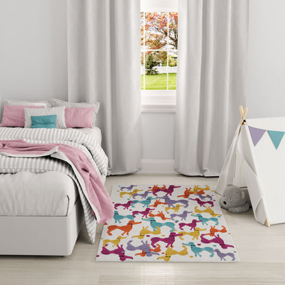 Nourison Imagination Ivory & Multicolor Machine Washable Rug - Room Scene