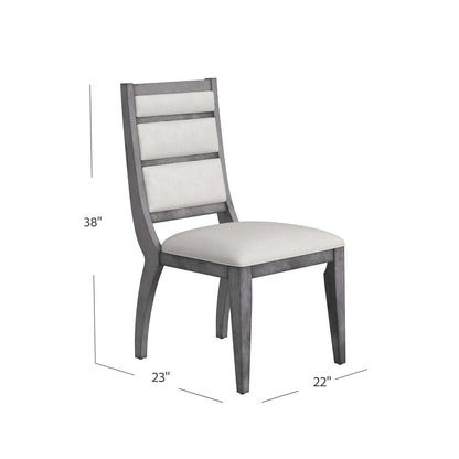 Nylah Dining Chair (Set of 2) - Dimensional