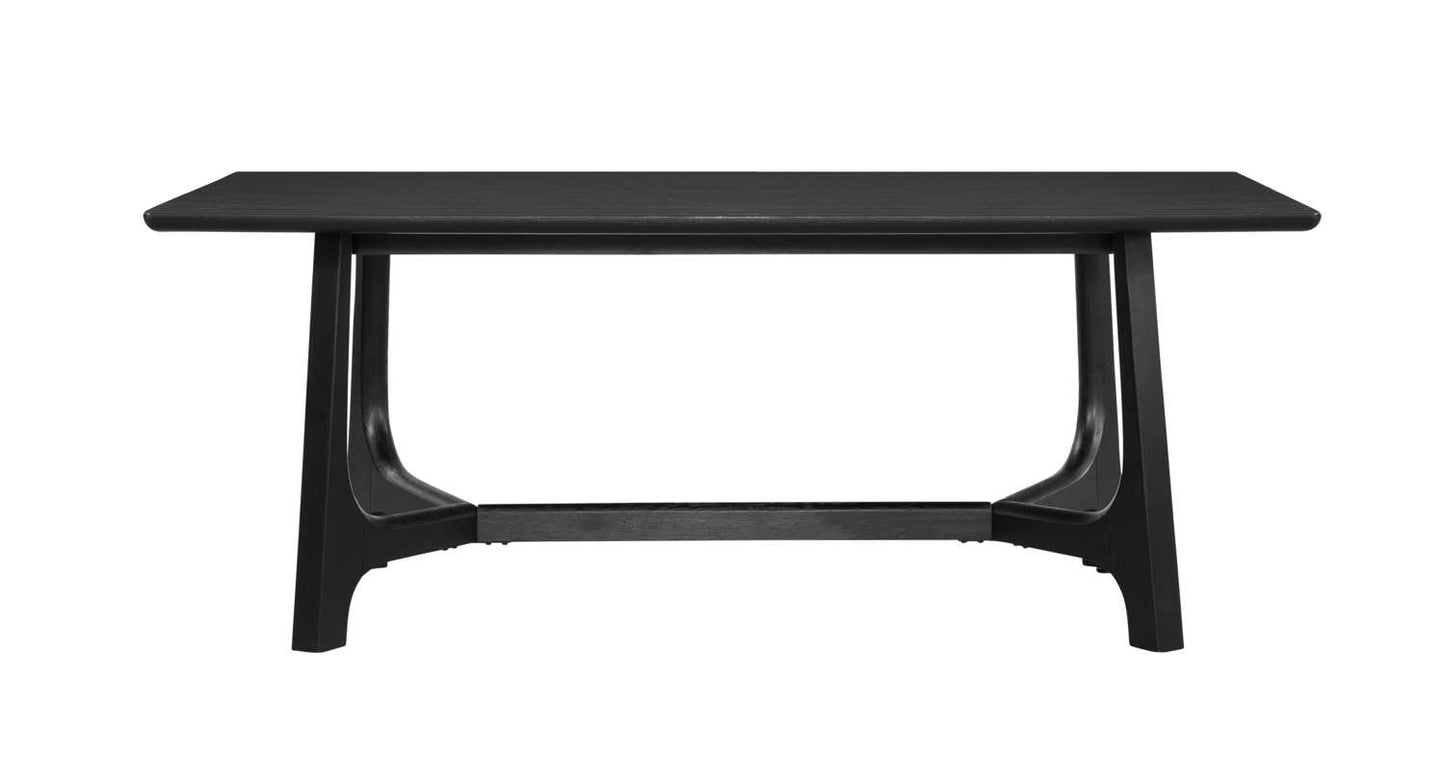 Dunnigan Dining Table - Rectangular - Straight On