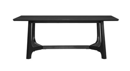 Dunnigan Dining Table - Rectangular - Straight On