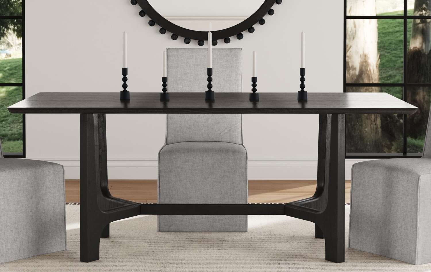 Dunnigan Dining Table - Rectangular - Room Scene