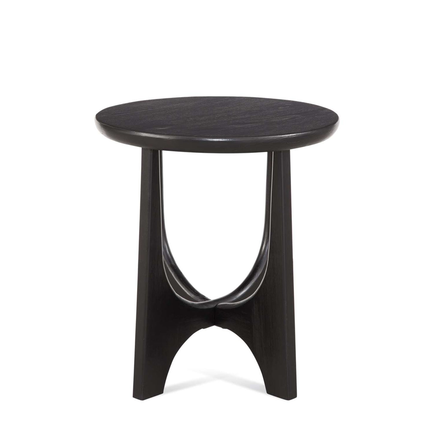 Dunnigan Round End Table - Straight On