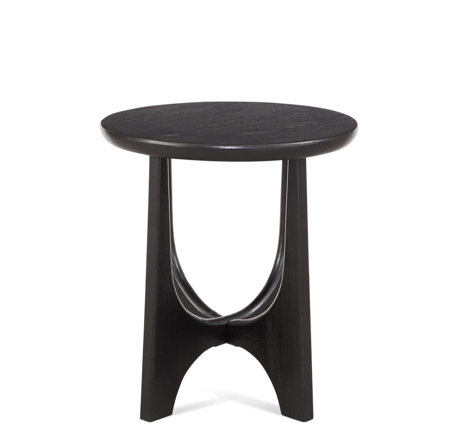 Dunnigan Round End Table - Straight On