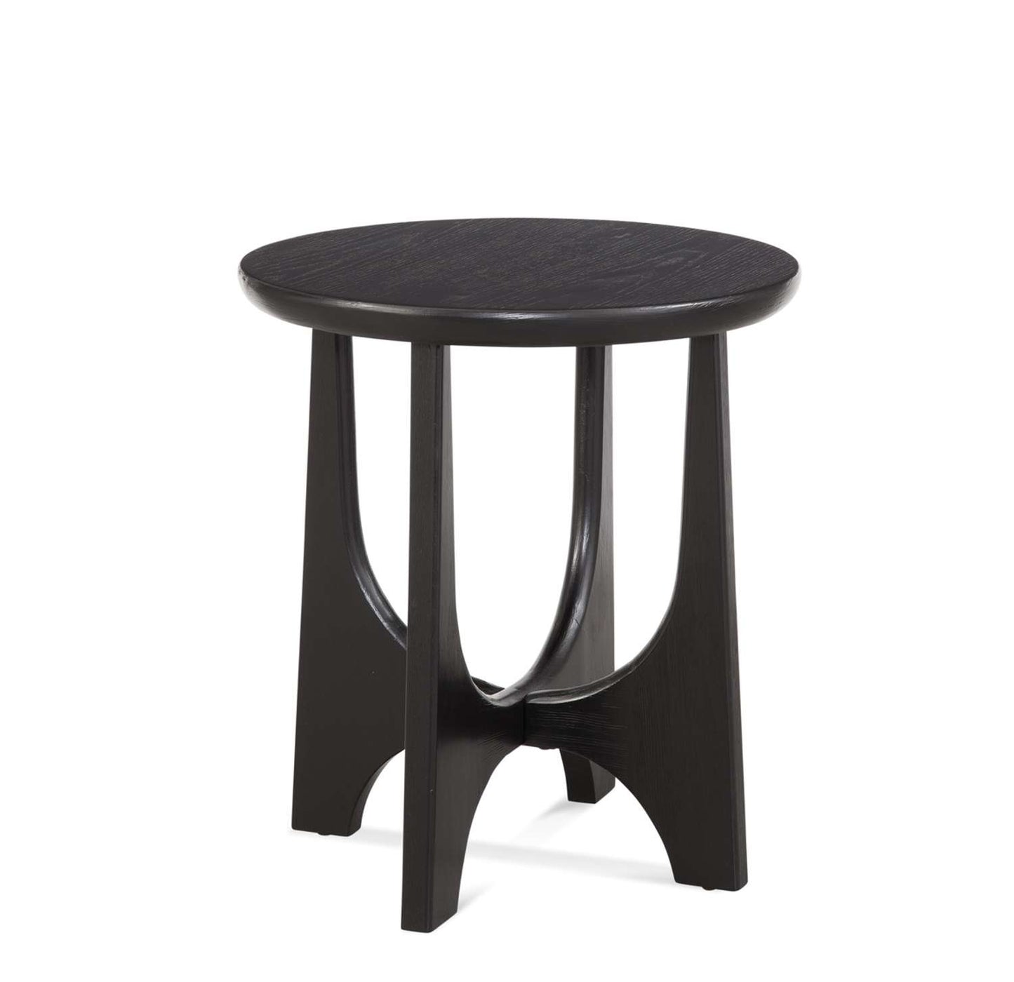 Dunnigan Round End Table - Angle
