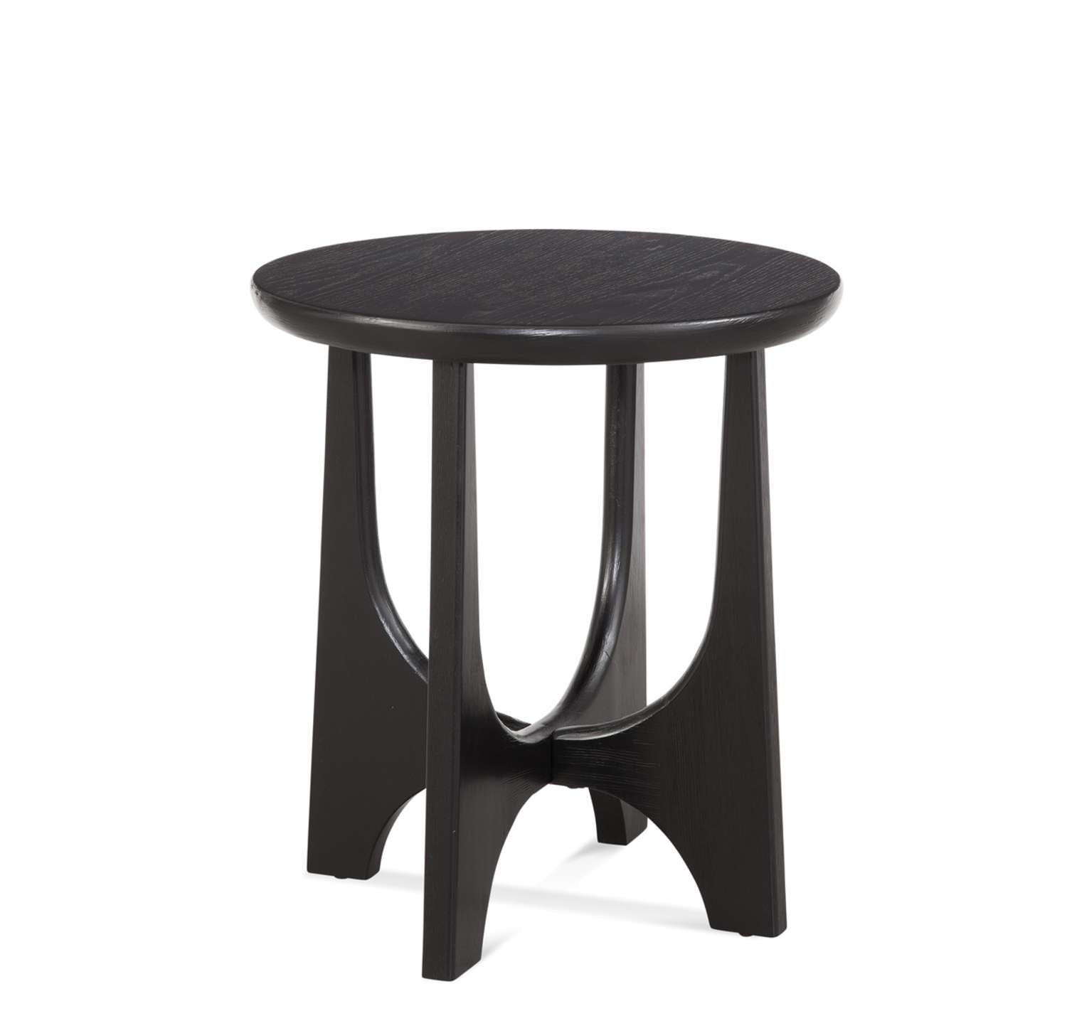 Dunnigan Round End Table - Angle