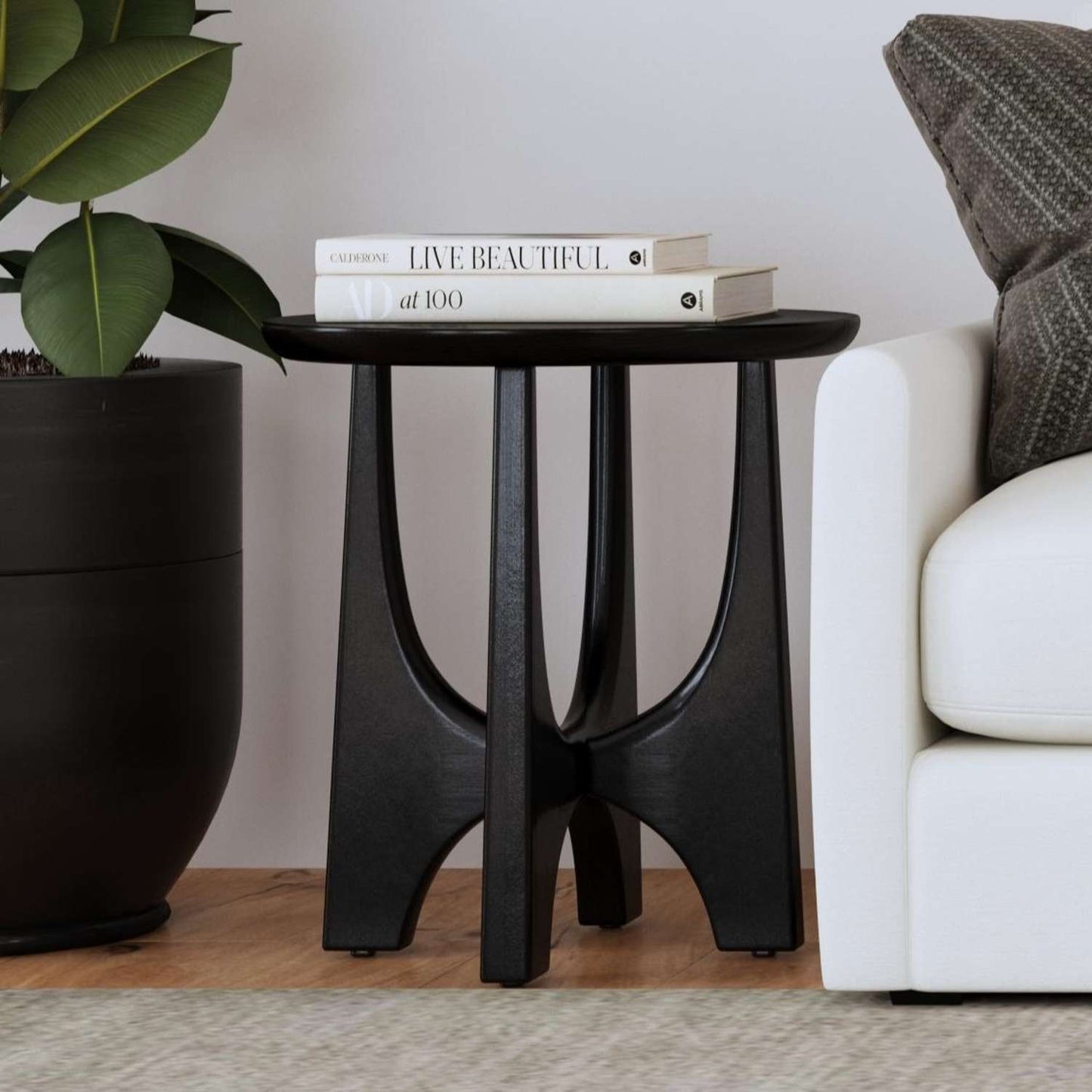 Dunnigan Round End Table - Main