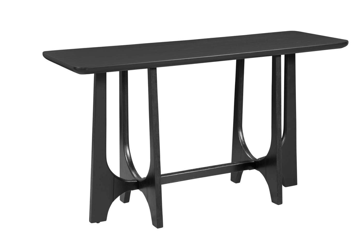 Dunnigan Black Console - Angle