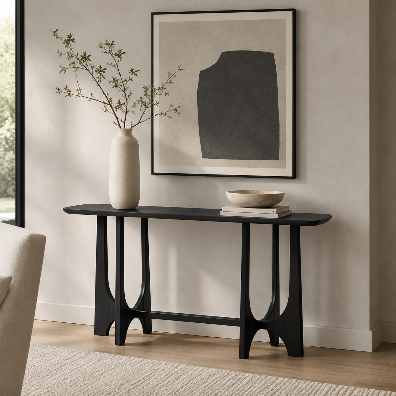 Dunnigan Black Console - Main