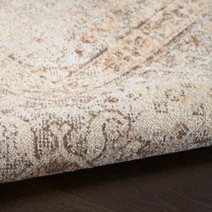 Nourison Astra Beige Pet Friendly Machine Washable Rug - Texture