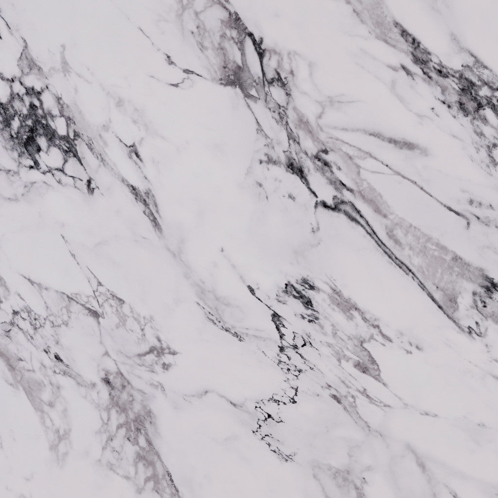 White Faux Marble Block Coffee Table image 4