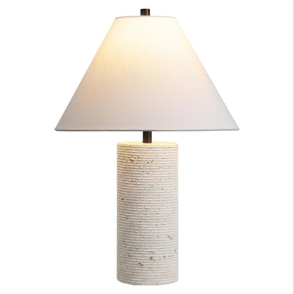 Genevieve Beige Novelty Table Lamp w/ Empire Shade