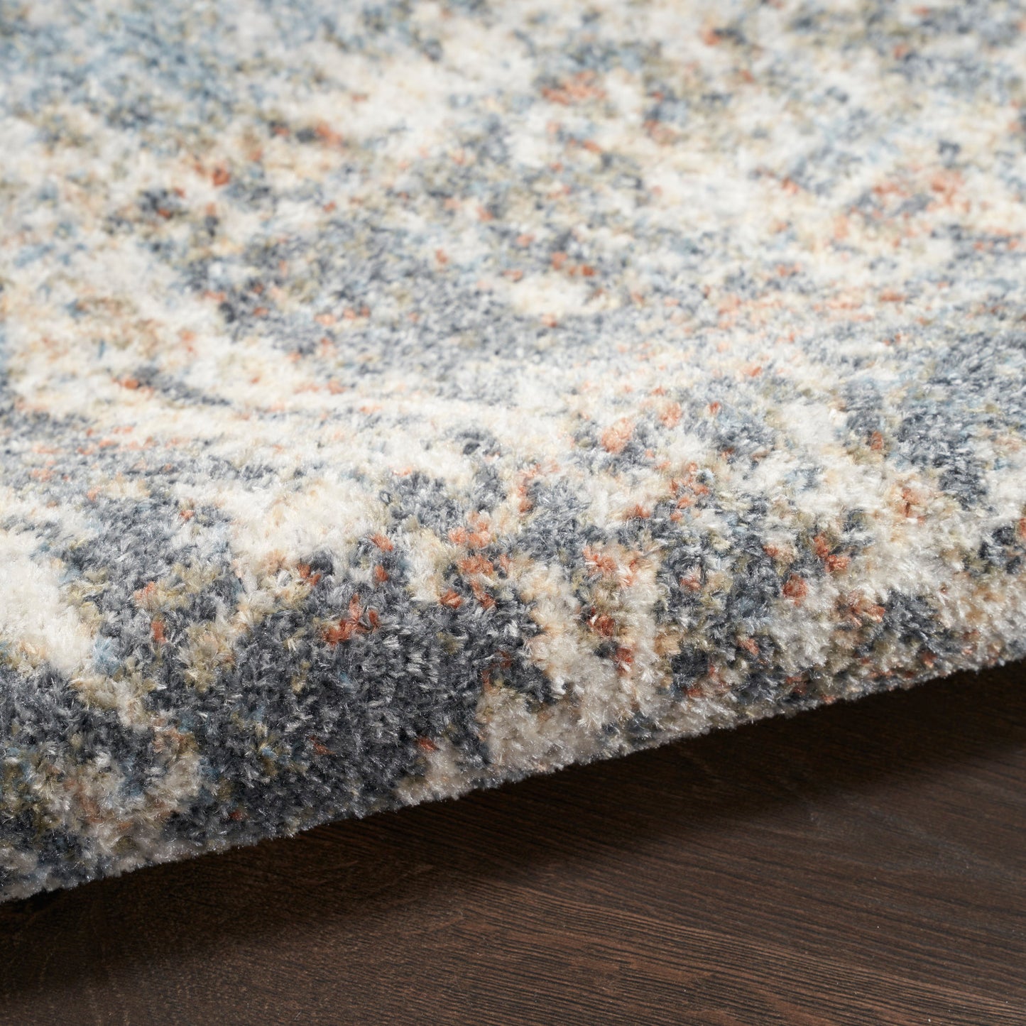 Nourison Astra Multicolor Pet Friendly Machine Washable Rug - Texture